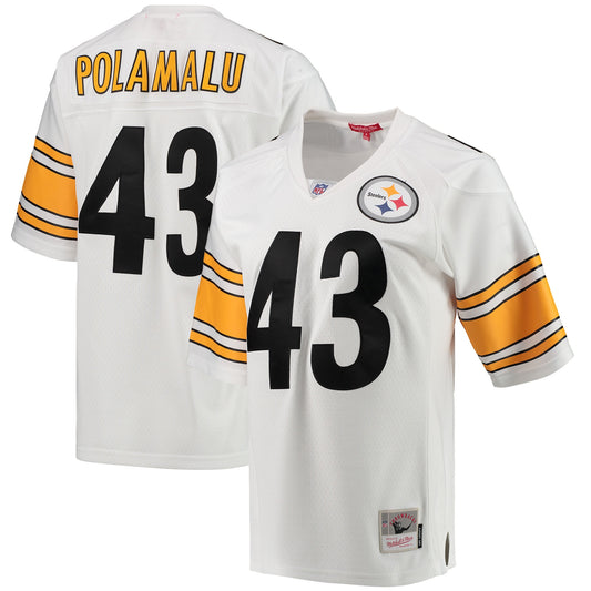 Troy Polamalu Pittsburgh Steelers Mitchell & Ness Women's 2005 Legacy Replica Team Jersey - White