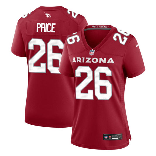 Bobby Price Arizona Cardinals Nike Women's Game Jersey - Cardinal