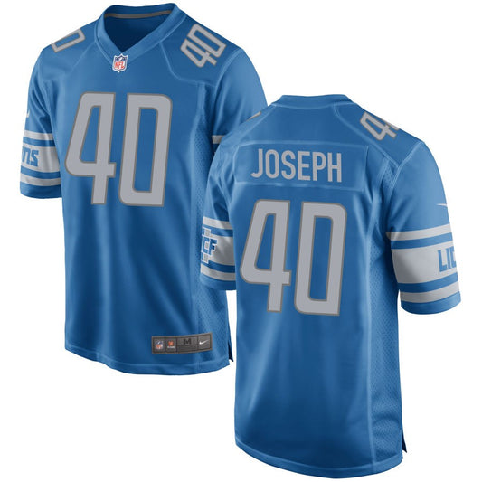 Brandon Joseph Detroit Lions Nike Game Jersey - Blue