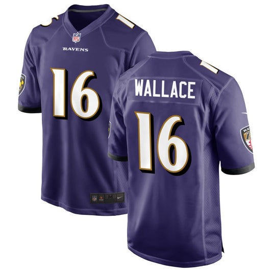 Tylan Wallace Baltimore Ravens Nike Game Jersey - White