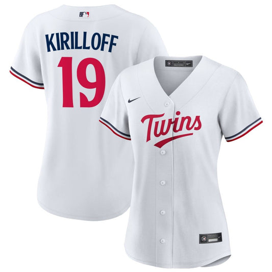 Alex Kirilloff Minnesota Twins Nike Women's Home Replica Jersey - White