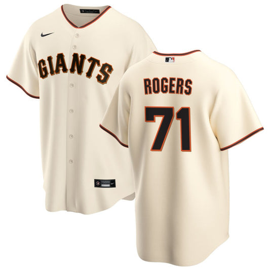 Tyler Rogers San Francisco Giants Nike Home Replica Jersey - Cream