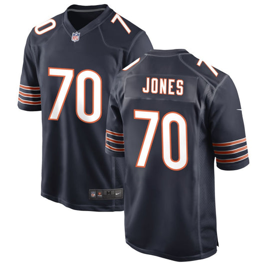 Braxton Jones Chicago Bears Nike Game Jersey - Navy