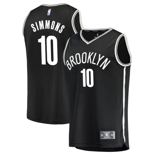 Ben Simmons Brooklyn Nets Fanatics Branded Fast Break Replica Jersey Black - Icon Edition