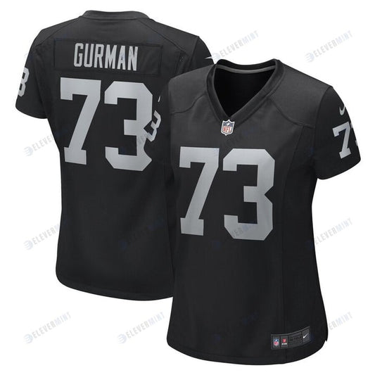 Vitaliy Gurman Las Vegas Raiders Women's Game Player Jersey - Black