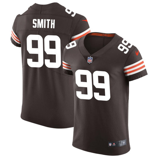 Za'Darius Smith Cleveland Browns Nike Vapor Elite Jersey - Brown