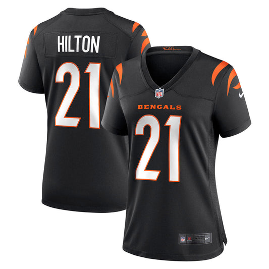 Women's Cincinnati Bengals Mike Hilton Game Player Jersey Black