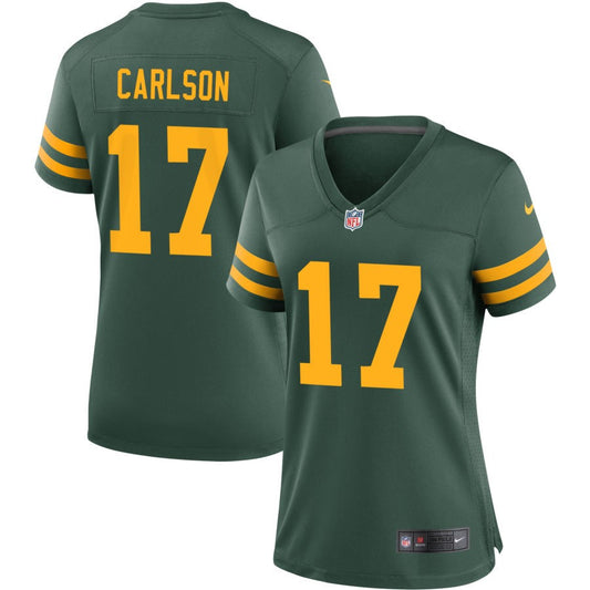 Anders Carlson Green Bay Packers Nike Women's Alternate Jersey - Green