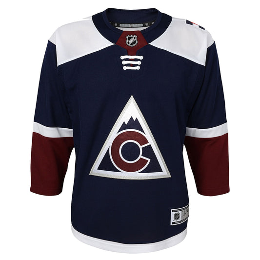 Boys' Grade School  Outerstuff Avalanche 2018/19 Alternate Premier Jersey - Navy