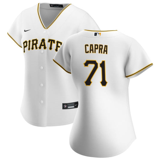 Vinny Capra Pittsburgh Pirates Nike Women's Home Replica Jersey - White