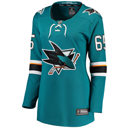 Women's Erik Karlsson Fanatics Sharks Alternate Premier Breakaway Jersey - Blue