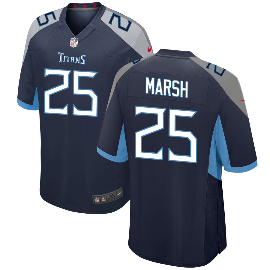 Armani Marsh Tennessee Titans Nike Jersey - Navy