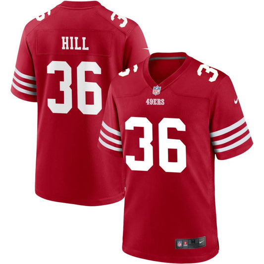 Brian Hill San Francisco 49ers Nike Youth Game Jersey - Scarlet