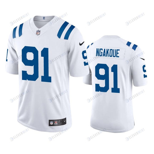 Yannick Ngakoue 91 Indianapolis Colts White Vapor Limited Jersey