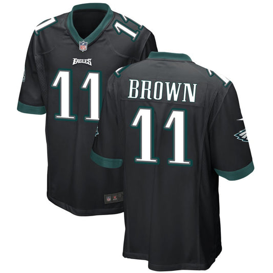 A.J. Brown Philadelphia Eagles Nike Alternate Game Jersey - Black