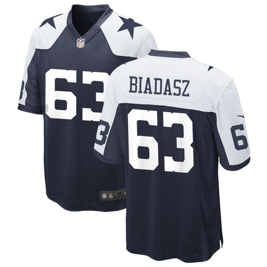 Tyler Biadasz Dallas Cowboys Nike Alternate Game Jersey - Navy