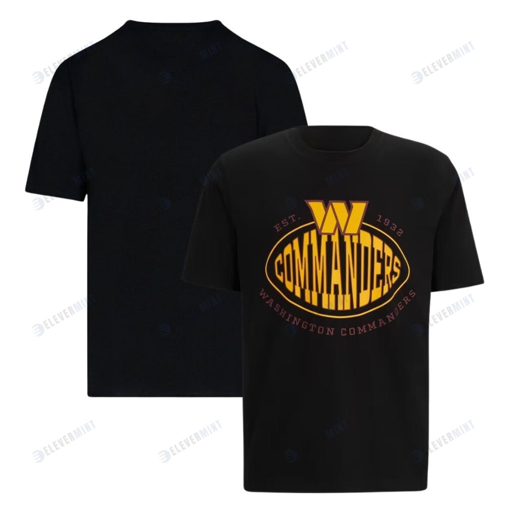 Washington Commanders Est.1932 Trap T-Shirt - Black