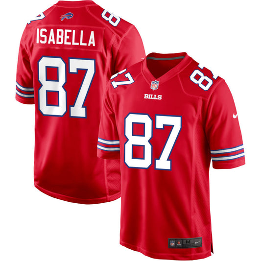 Andy Isabella Buffalo Bills Nike Alternate Game Jersey - Red