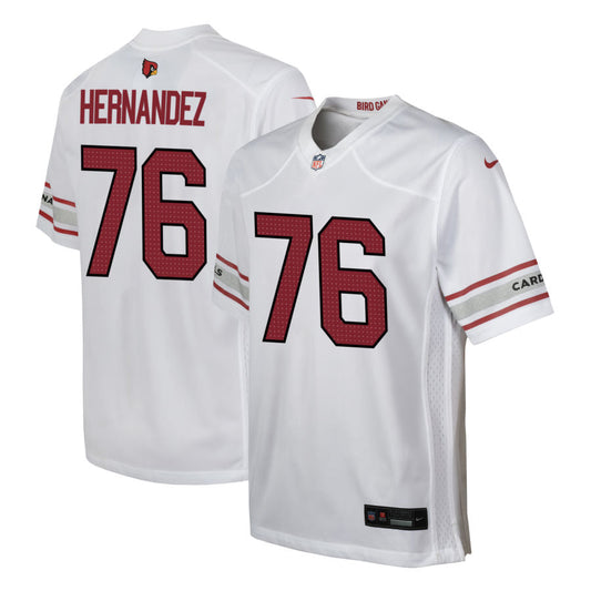 Will Hernandez  Arizona Cardinals Nike Youth Game Jersey - White