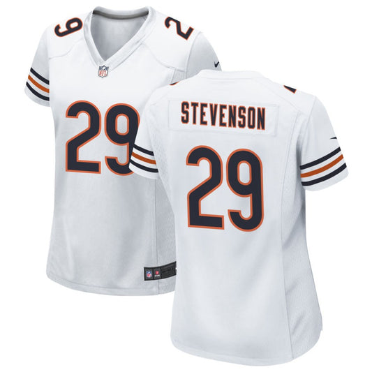 Tyrique Stevenson Chicago Bears Nike Women's Game Jersey - White