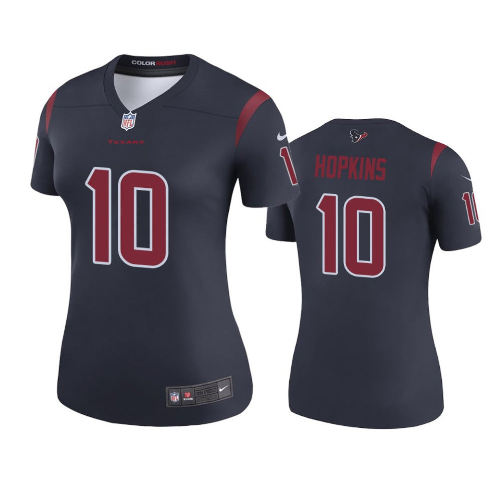 Women's Houston Texans DeAndre Hopkins Legend Jersey - Navy