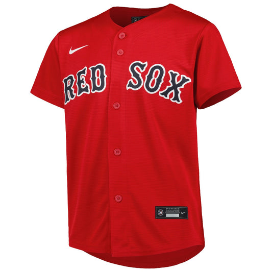 Boys' Grade School Trevor Story Nike Red Sox Replica Player Jersey - Red