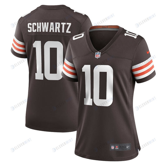 Anthony Schwartz 10 Cleveland Browns Women's Game Player Jersey - Brown