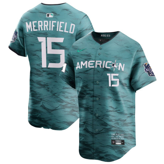 Whit Merrifield  American League Nike 2023 MLB All-Star Game Pick-A-Player Limited Jersey - Teal