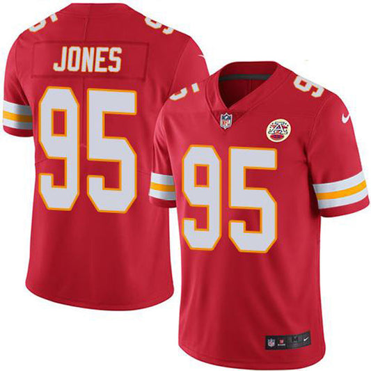 Youth Kansas City Chiefs Chris Jones Vapor Jersey - Red