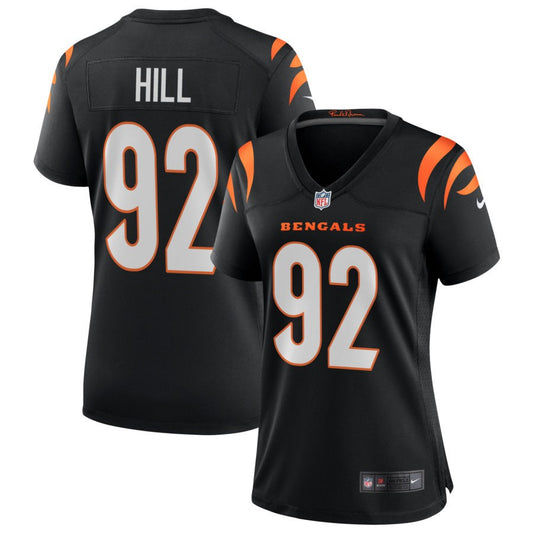 B.J. Hill Cincinnati Bengals Nike Women's Game Jersey - Black