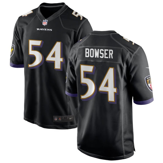 Tyus Bowser Baltimore Ravens Nike Alternate Game Jersey - Black