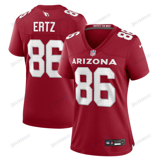 Zach Ertz 86 Arizona Cardinals Women's Home Game Jersey - Cardinal