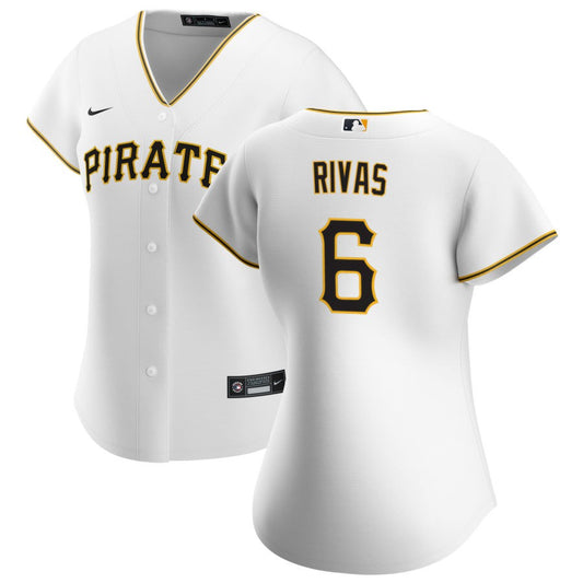 Alfonso Rivas Pittsburgh Pirates Nike Women's Home Replica Jersey - White