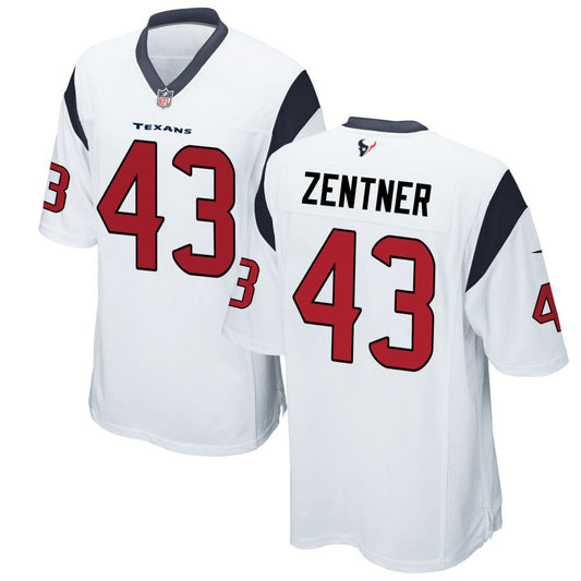 Ty Zentner Houston Texans Nike Game Jersey - White