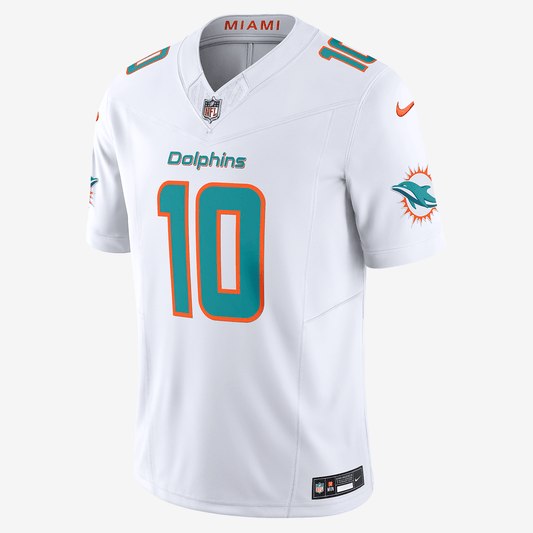 Tyreek Hill Miami Dolphins Men's Nike Dri-FIT NFL Limited Football Jersey - White