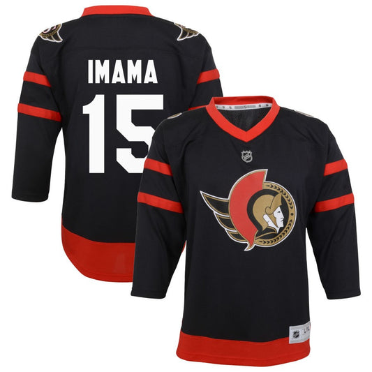 Bokondji Imama Ottawa Senators Youth Home Replica Jersey - Black