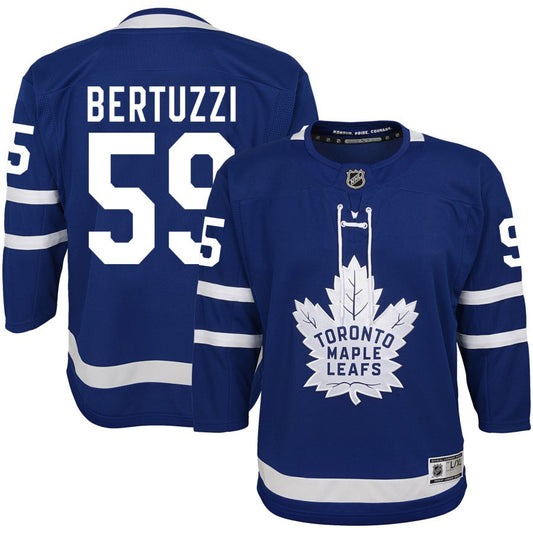 Tyler Bertuzzi Toronto Maple Leafs Youth Home Premier Jersey - Blue