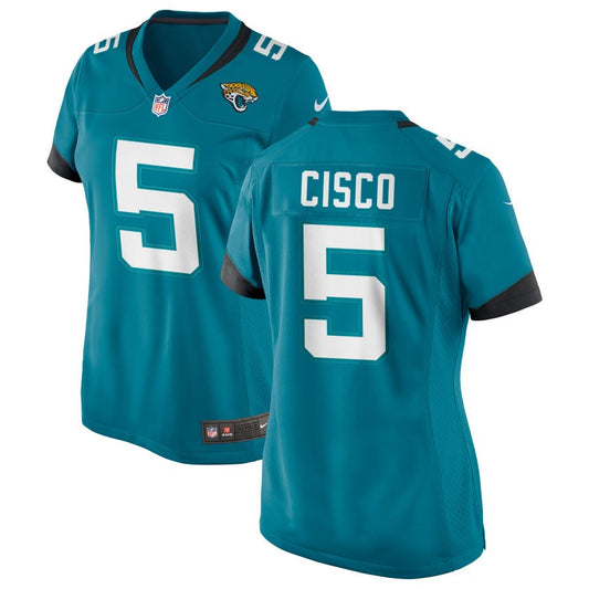 Andre Cisco Jacksonville Jaguars Nike Women's Alternate Jersey - Teal