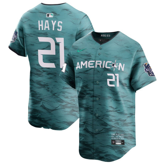 Austin Hays  American League Nike 2023 MLB All-Star Game Pick-A-Player Limited Jersey - Teal