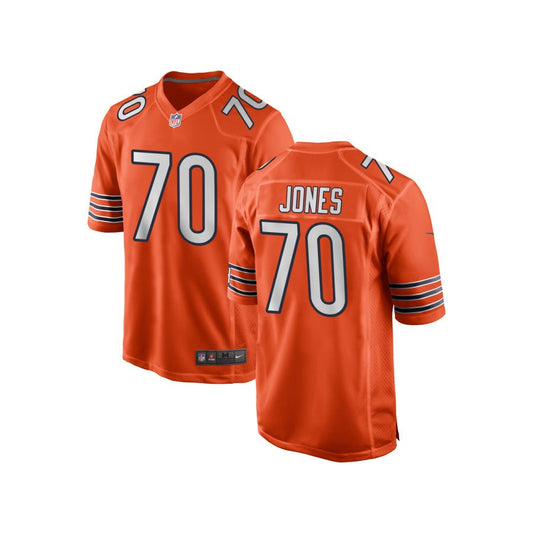 Braxton Jones Chicago Bears Nike Youth Alternate Game Jersey - Orange