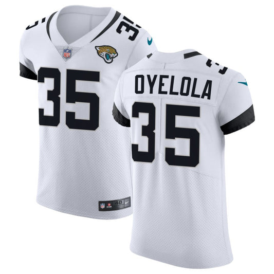 Ayo Oyelola Jacksonville Jaguars Nike Vapor Untouchable Elite Jersey - White