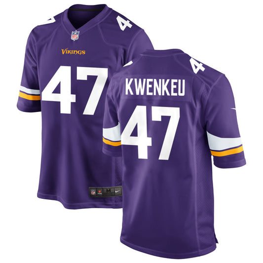 William Kwenkeu Minnesota Vikings Nike Vapor Untouchable Elite Jersey - Purple