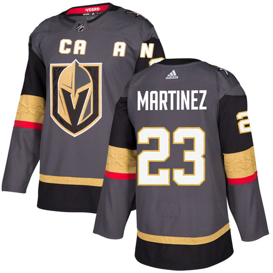 Alec Martinez Vegas Golden Knights adidas Alternate Authentic Jersey - Gray