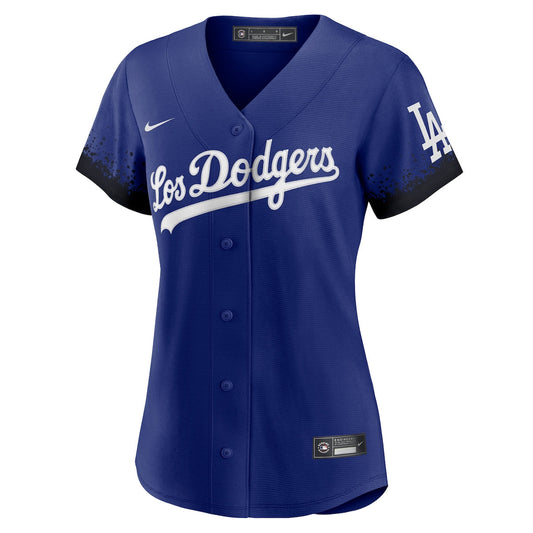 Women's Mookie Betts Nike Dodgers City Connect Replica Jersey - Blue