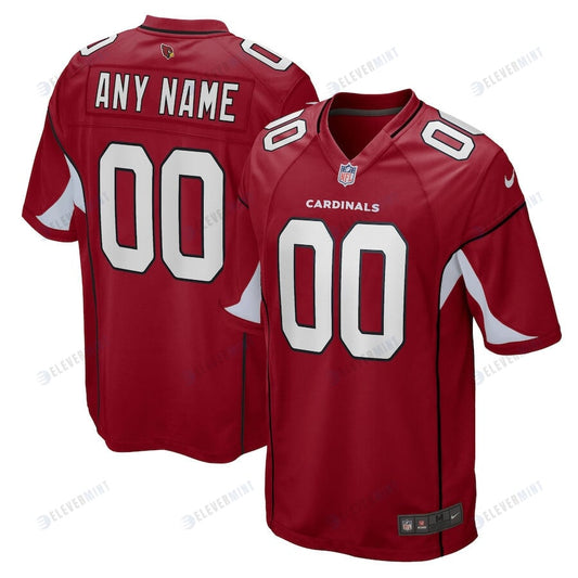 Arizona Cardinals Custom Game Men Jersey - Cardinal