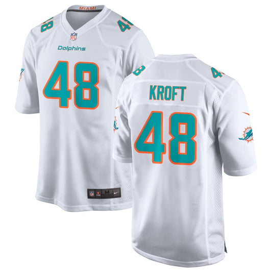 Tyler Kroft Miami Dolphins Nike Game Jersey - White