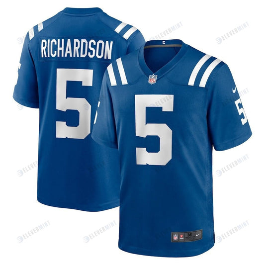 Anthony Richardson 5 Indianapolis Colts Youth 2023 Draft First Round Pick Game Jersey - Royal