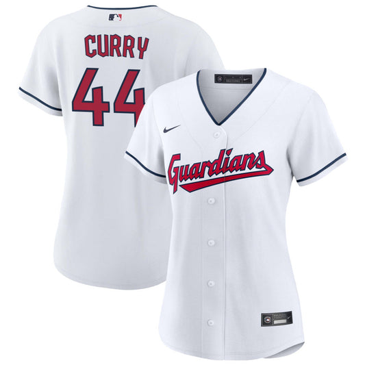 Xzavion Curry Cleveland Guardians Nike Women's Replica Jersey - White