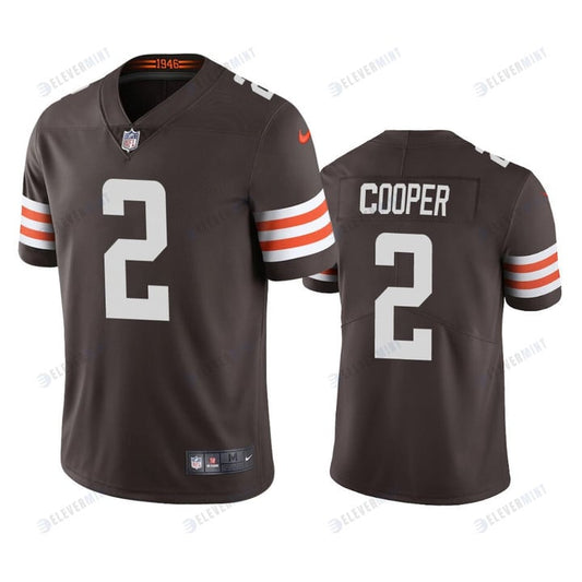 Amari Cooper 2 Cleveland Browns Brown Vapor Limited Men Jersey Jersey