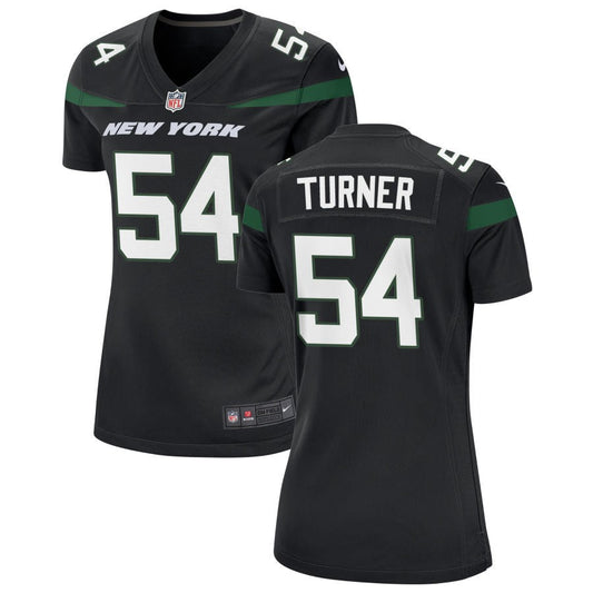 Billy Turner New York Jets Nike Women's Alternate Game Jersey - Stealth Black